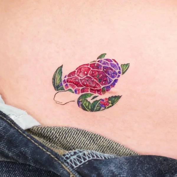 miniature tattoo by Fluffyattoo in Seoul