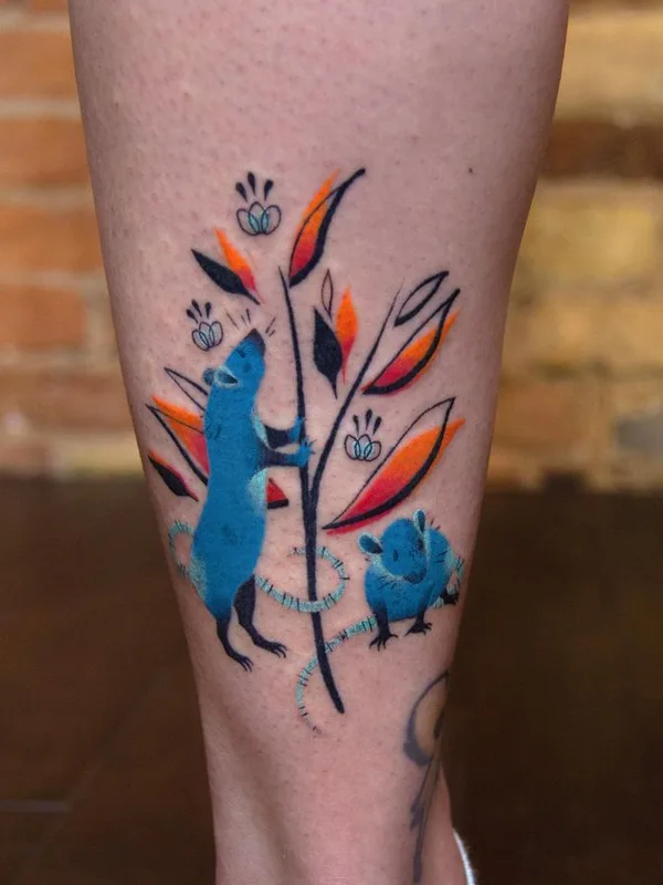 Author's Style tattoo by Zoria Julia in Toronto