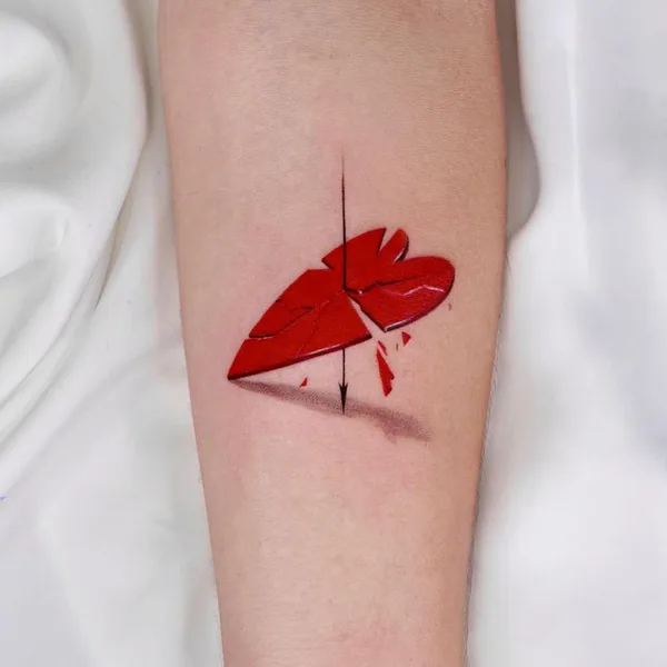 Illustrative tattoo by Pilar Zurita in New York City