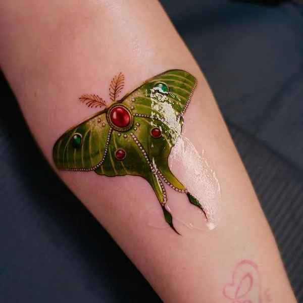Botanical tattoo by PONY WAVE in Los Angeles