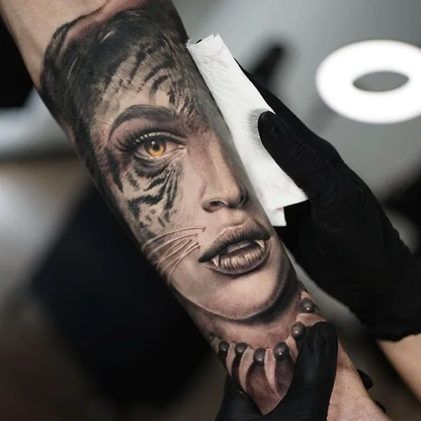 Realism tattoo by Franky Lozano in Valencia