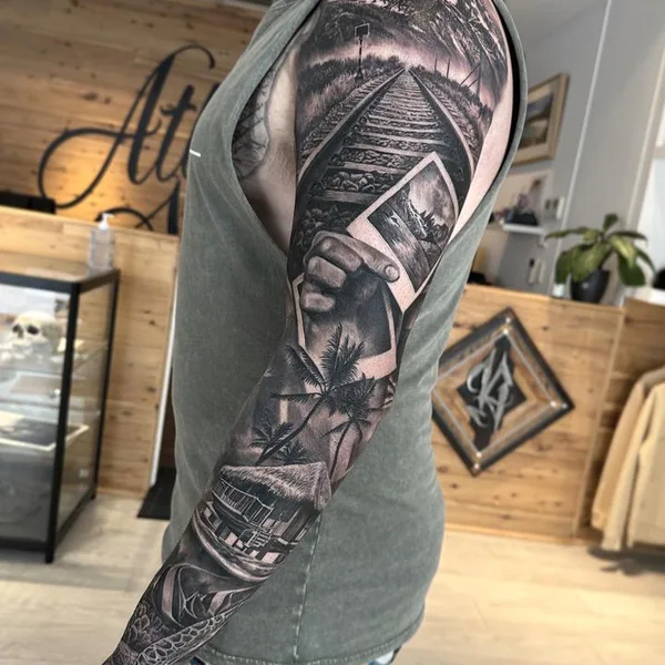 Реализм tattoo by Dylan Weber in Sydney