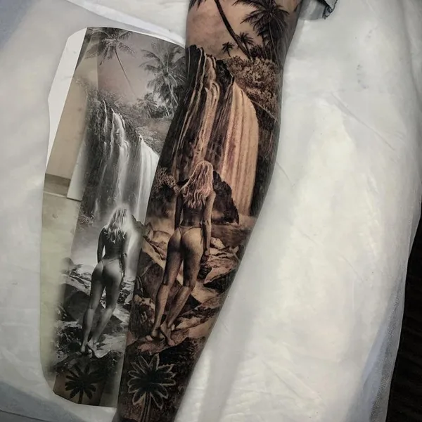 Реализм tattoo by Dylan Weber in Sydney