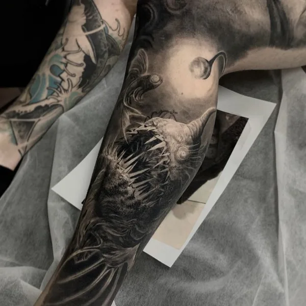 Реализм tattoo by Dylan Weber in Sydney