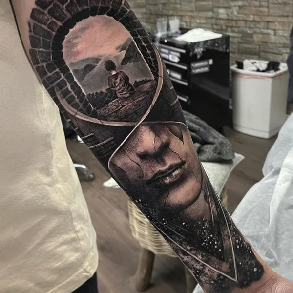Реализм tattoo by Dylan Weber in Sydney