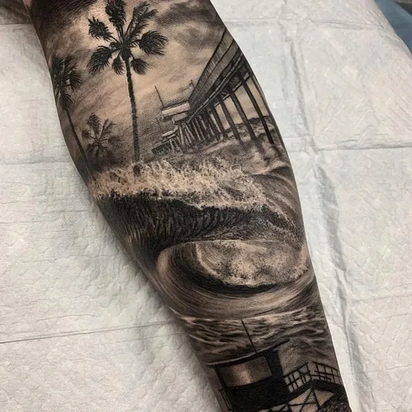 Реализм tattoo by Dylan Weber in Sydney