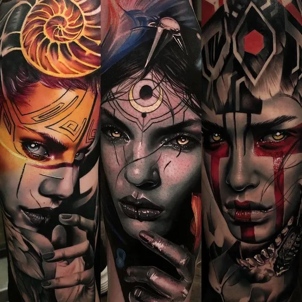 Realism tattoo by Sampaguita Jay in Bayonne