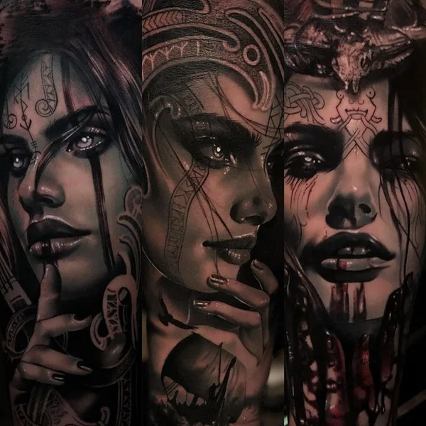 Realism tattoo by Sampaguita Jay in Bayonne