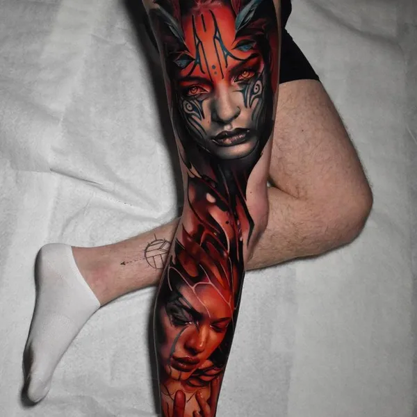 Realism tattoo by Sampaguita Jay in Bayonne