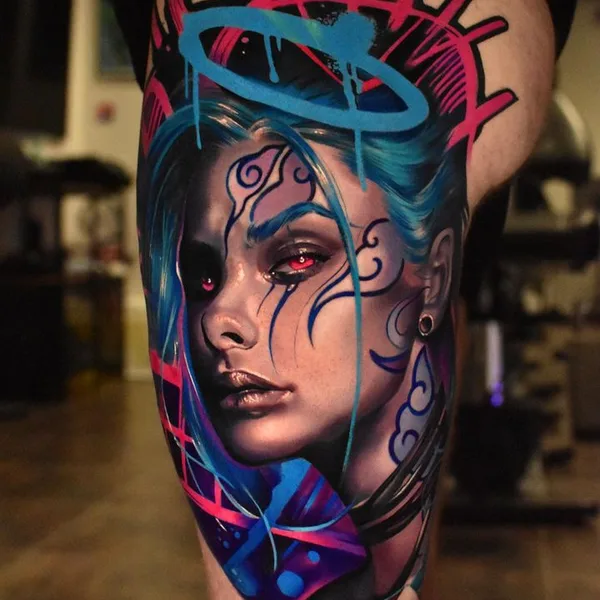 Realism tattoo by Sampaguita Jay in Bayonne