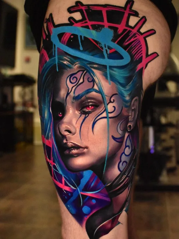 Realism tattoo by Sampaguita Jay in Bayonne