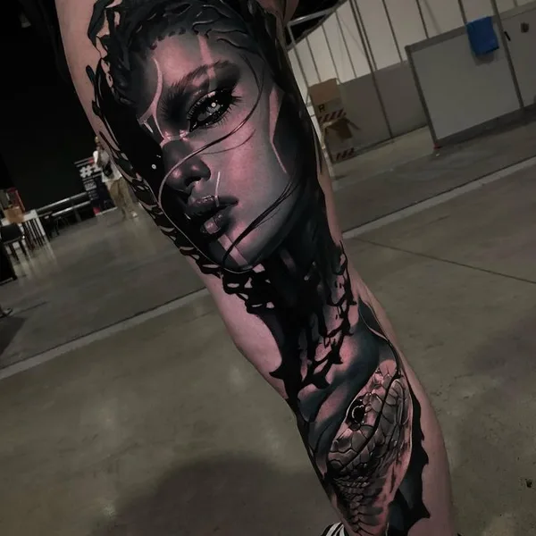 Realism tattoo by Sampaguita Jay in Bayonne