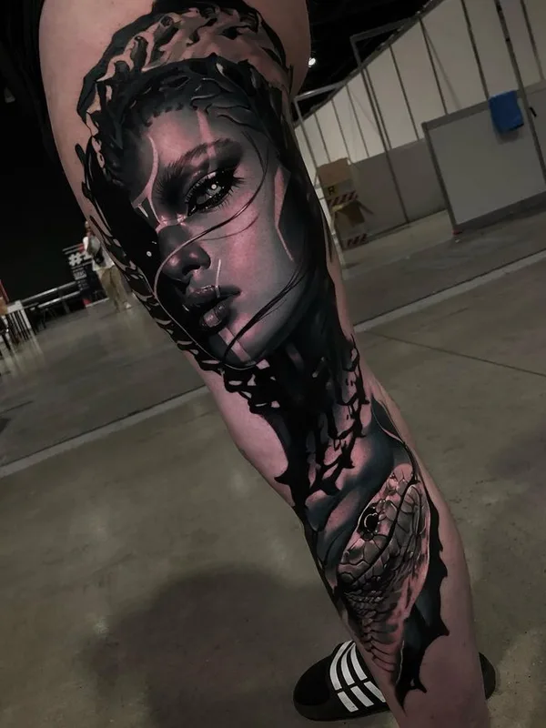 Realism tattoo by Sampaguita Jay in Bayonne