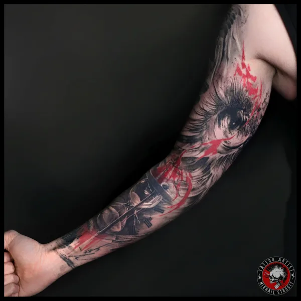 Realism tattoo by Михаил Строгий in Moscow