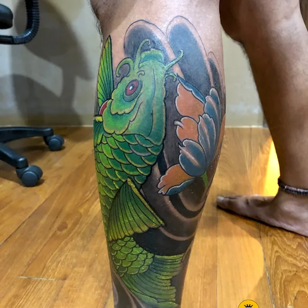 Японская tattoo by ketan vaidya in Mumbai