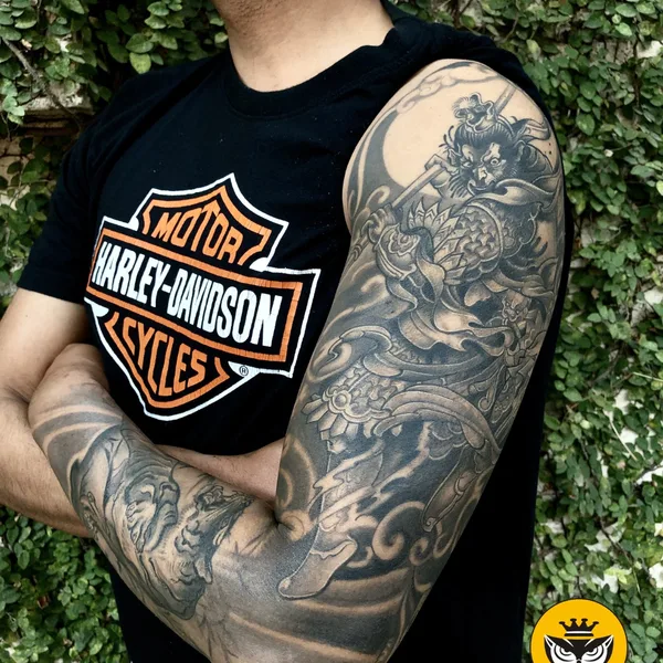 Японская tattoo by ketan vaidya in Mumbai