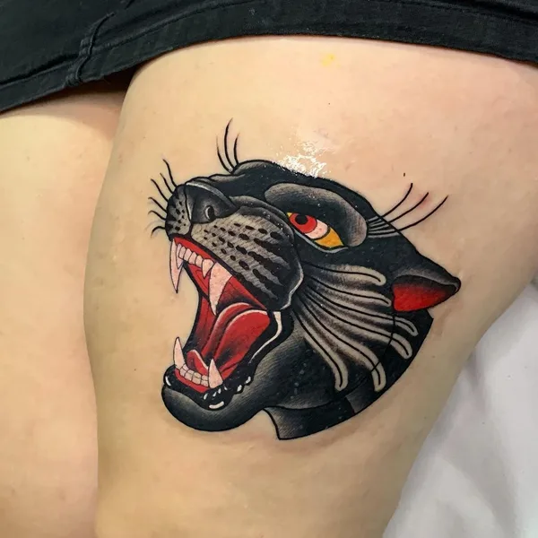 Traditional tattoo by Julian