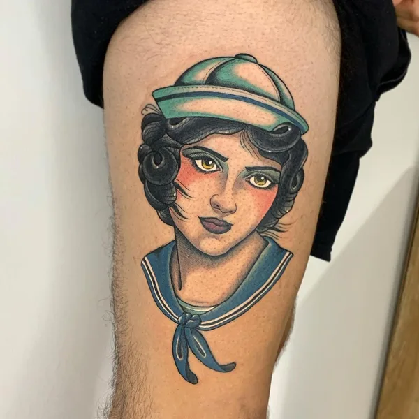 Traditional tattoo by Julian