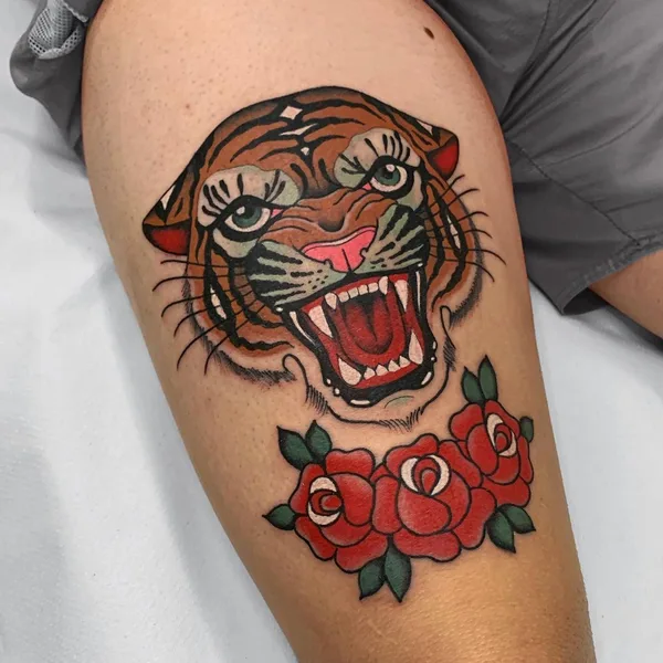 Traditional tattoo by Julian