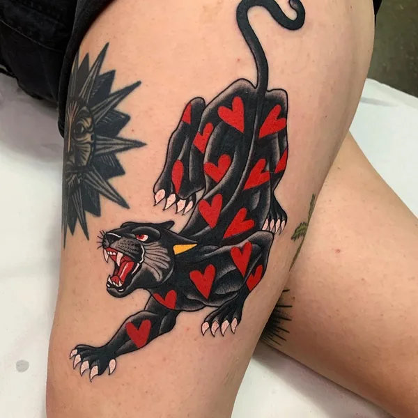 Traditional tattoo by Julian