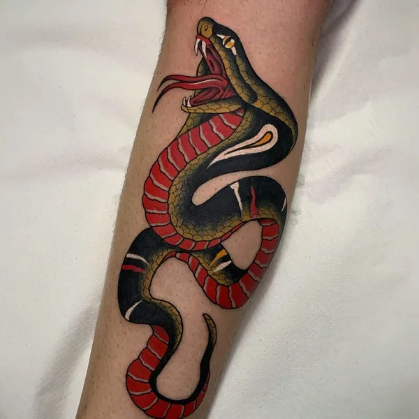 Traditional tattoo by Julian