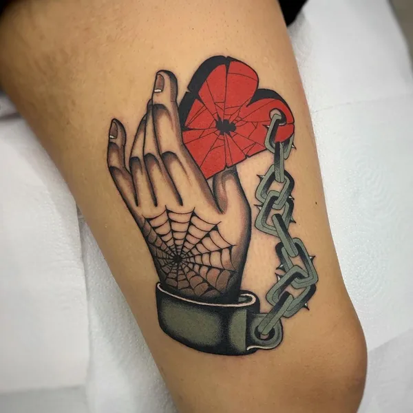 Traditional tattoo by Julian