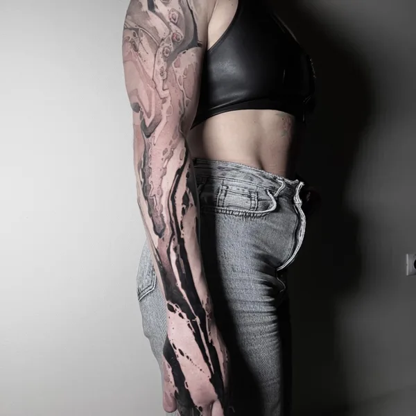 Black tattoo by Дмитрий Дьяконов in Пермь