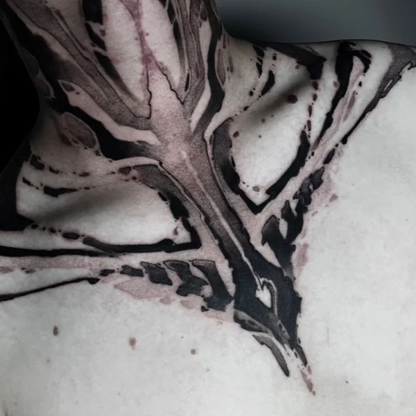Black tattoo by Дмитрий Дьяконов in Пермь