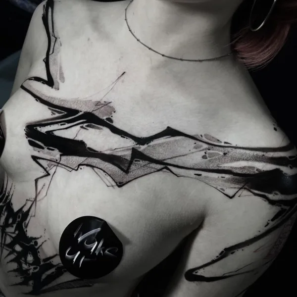 Black tattoo by Дмитрий Дьяконов in Пермь