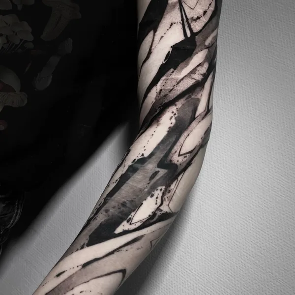 Black tattoo by Дмитрий Дьяконов in Пермь