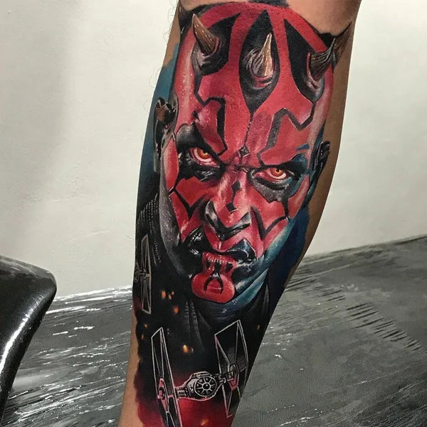 Portrait tattoo by Aaron Olaguivel (Omom Tattoo) in Manila