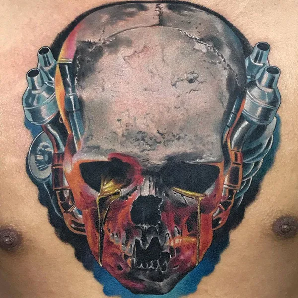 Portrait tattoo by Aaron Olaguivel (Omom Tattoo) in Manila