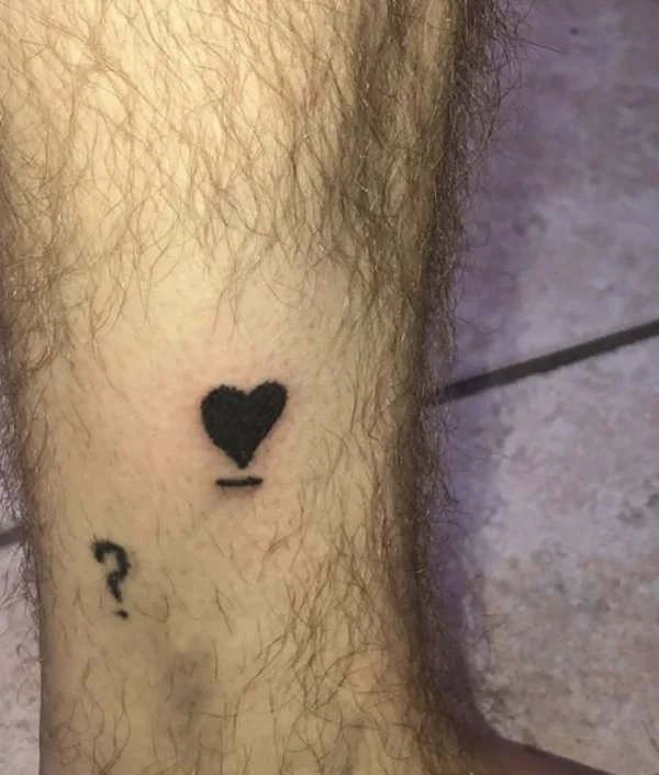 black blackwork tattoo on ankle #40567 | Tattoo Artist Salem Schaar