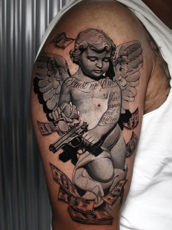 Реализм tattoo by Gabriele Pellerone in Milano