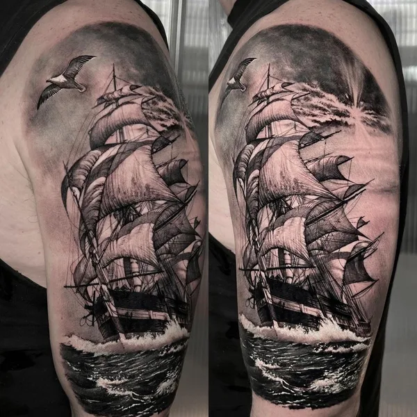 Realism tattoo by Gabriele Pellerone in Milano