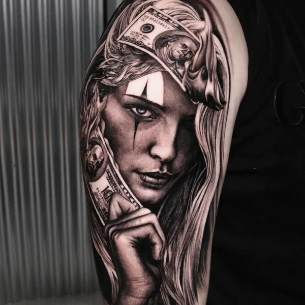 Realism tattoo by Gabriele Pellerone in Milano