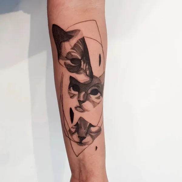 Author's Style tattoo by Mike Kyrtatas in Athina