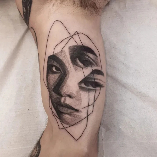 Author's Style tattoo by Mike Kyrtatas in Athina