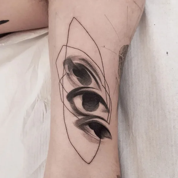 Author's Style tattoo by Mike Kyrtatas in Athina