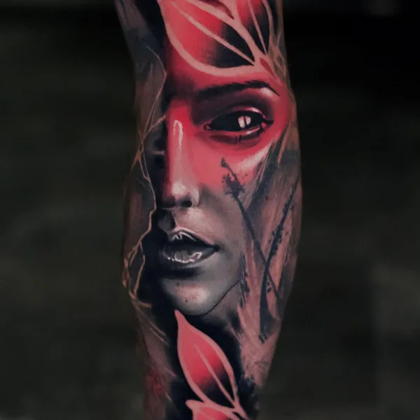 Realism tattoo by Colin Whitfield in Barnstaple