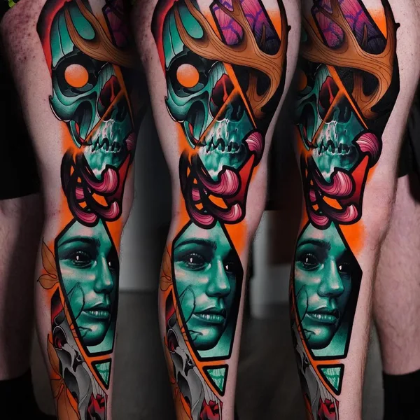 Realism tattoo by Colin Whitfield in Barnstaple