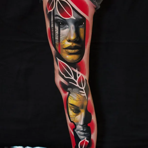Realism tattoo by Colin Whitfield in Barnstaple
