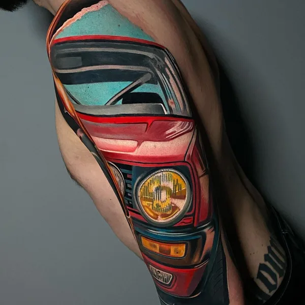 Realism tattoo by Łukasz Plumbaum in Gdańsk