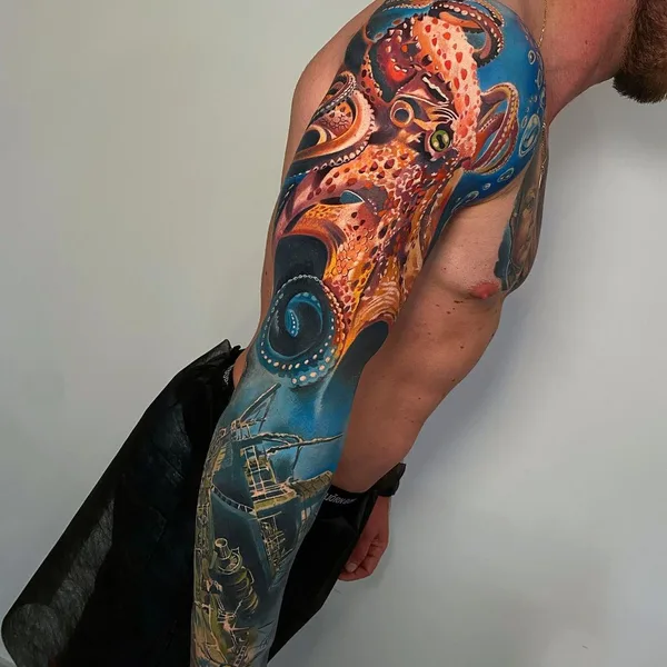Realism tattoo by Łukasz Plumbaum in Gdańsk