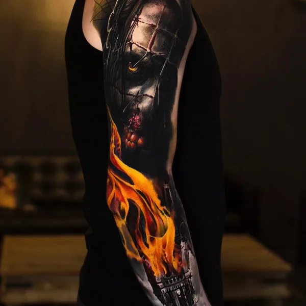 Realism tattoo by ShOoBY in Paris