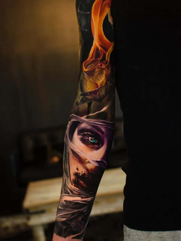Realism tattoo by ShOoBY in Paris