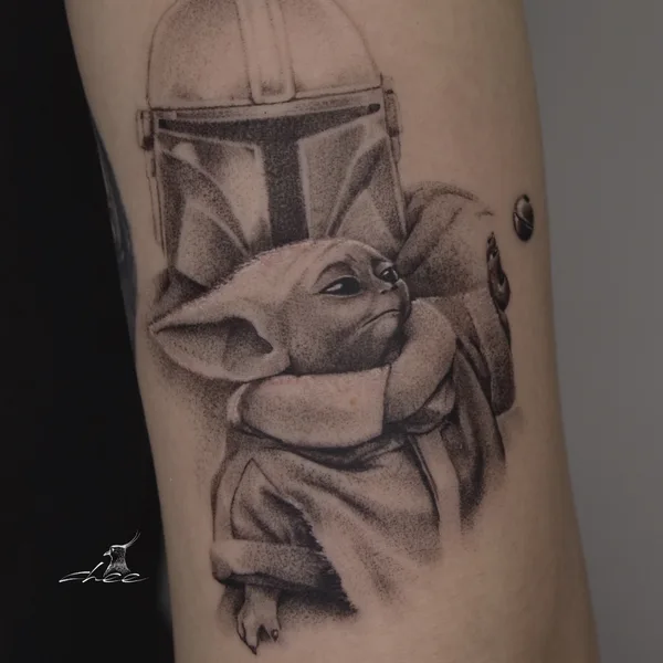 whipshading tattoo by chee.tattoo in Moscow