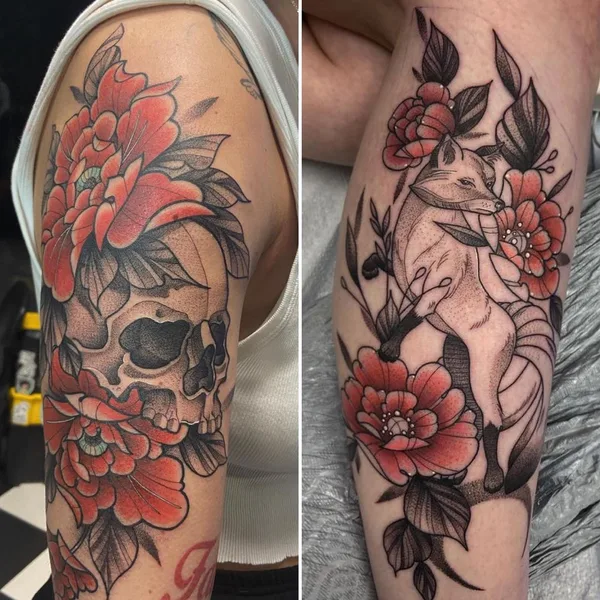 Neo Traditional tattoo by Sara Stigmata in Richmond