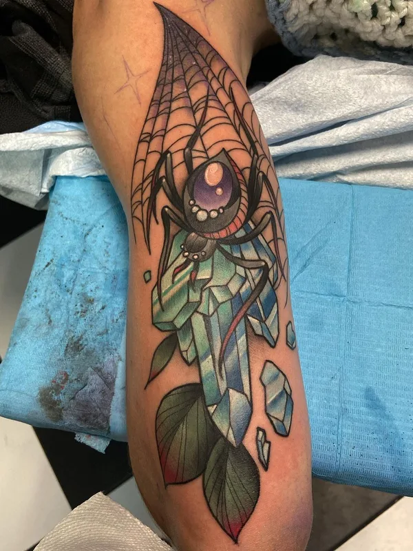 color neo traditional 타투 부위 forearm #56452 | 타투이스트 Sara Stigmata