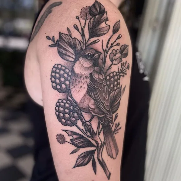Neo Traditional tattoo by Sara Stigmata in Richmond